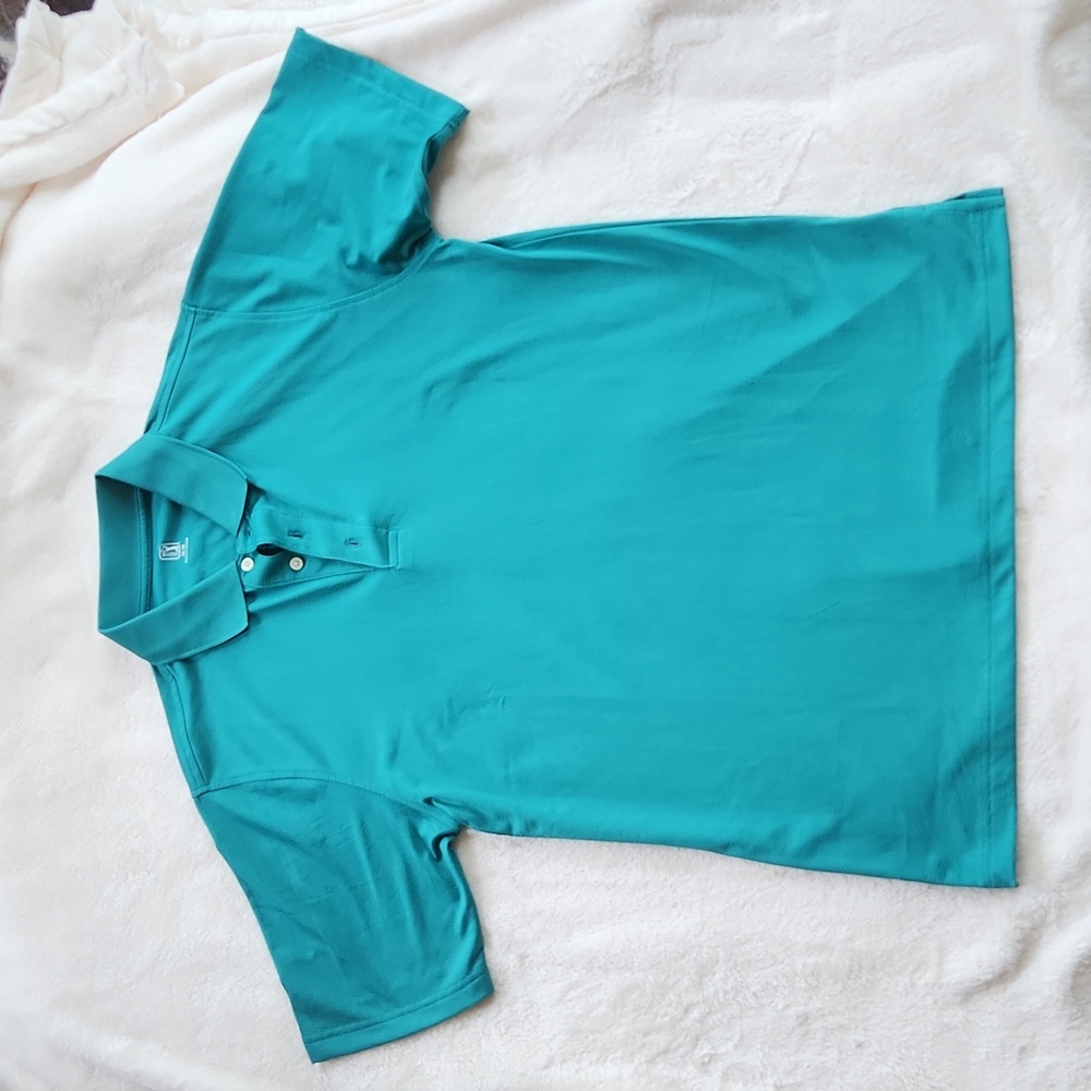 ⛳️Teal PGA Tour ⛳️ Teal Polo, Size Medium